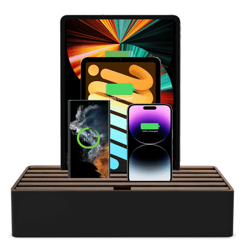 ALLDOCK Classic FAMILY Black & Walnut